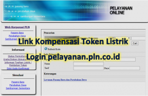 Link kompensasi PLN token listrik login pelayanan.pln.co.id Februari 2021
