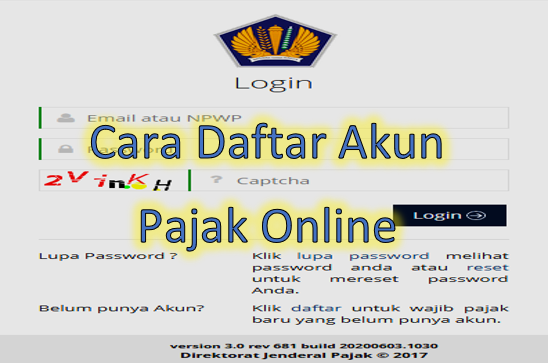 Login id ereg online http pajak go Pajak