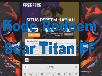Kode Redeem Scar Titan Free Fire