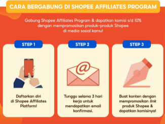 Cara Daftar Shopee Affiliates Program