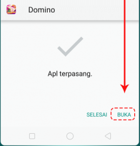 8. Selamat Sobat berhasil menginstal aplikasi idomino versi terbaru. Sobat sudah bisa buka aplikasi dan main sepuasnya.